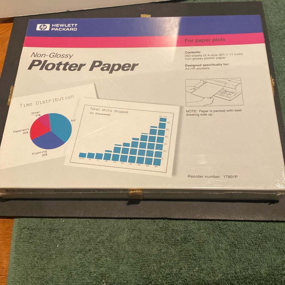 NIP Hewlett-Packard Non-Glossy Plotter Paper